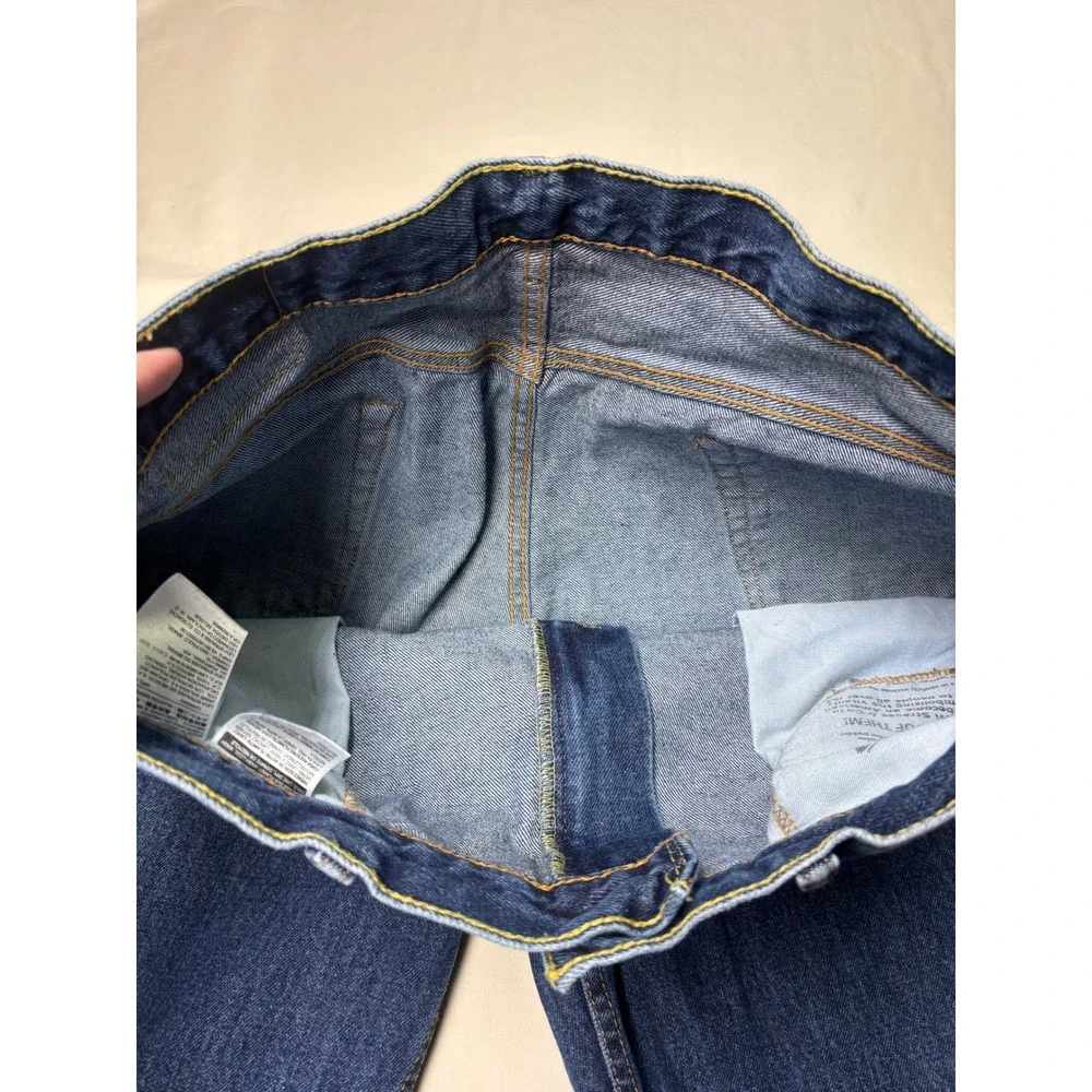 Levi's 550 Relaxed Fit Dark Wash Denim Jeans Mens W36‎ L30